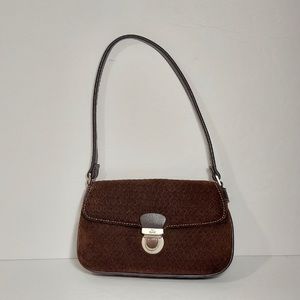 The SAK Small Brown Purse with strap, 8" x 5"